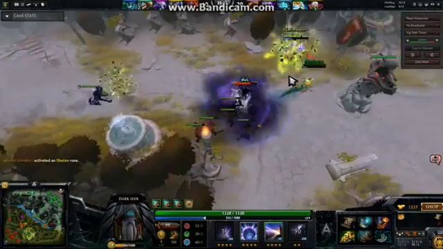 Dark Seer's Play - The Dark Seer Rises Coming to Help! #Dota2 смотреть онлайн