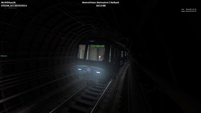Garry's mod Metrostroi подвижной состав 81-760 Ока в окраске Космос на калужско рижской линии фото смотреть онлайн