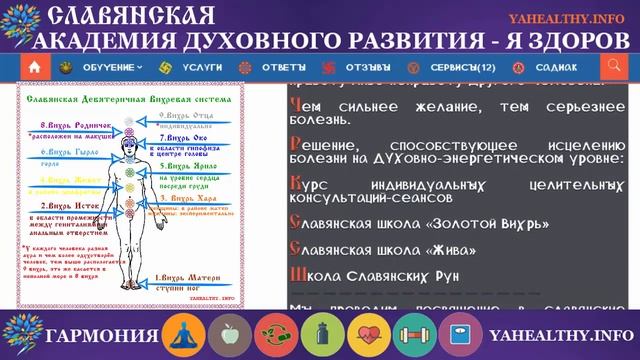 Гopлo | Чакры и болезни | Энергетика славян смотреть онлайн