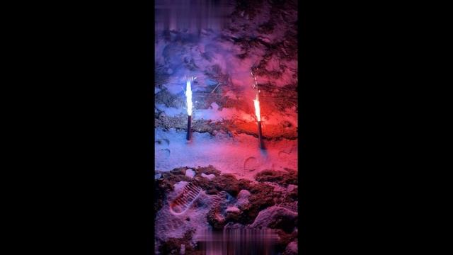 Фальшфейер огневой синий и красный 100 секунд «Hand Flare» Maxsem MF-0260 Red смотреть онлайн