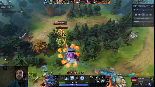 Dota 2. Я назвал этот момент "жадины" Павлик на 5ке личе проиграл игру смотреть онлайн