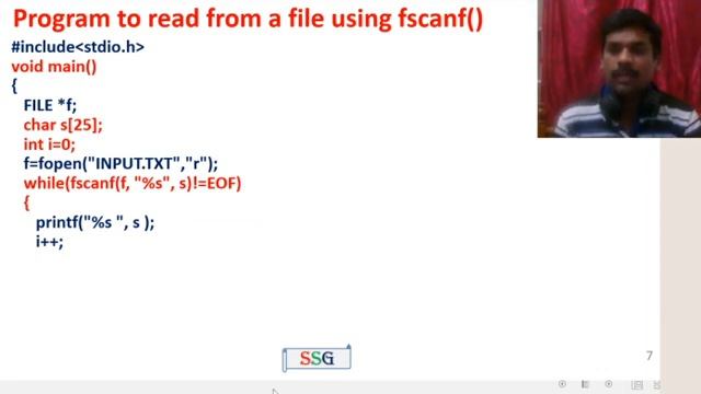 fscanf(), fprintf(), fputc(), putc(), fgetc(), getc() in C | CS3251- Programming in C | Tamil | 50 смотреть онлайн