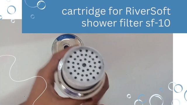 RIVERSOFT SFC-10 advanced shower filter and tap filter cartridge with 10 stage for hard water смотреть онлайн