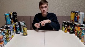50+ банок ЭНЕРГЕТИКА // Польза и Вред бодрящего напитка🤯🤯🤯