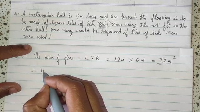 7th, Maths, chp.12.Perimeter & Area, practice set. 46, Maharashtra Board, Mumbai, смотреть онлайн