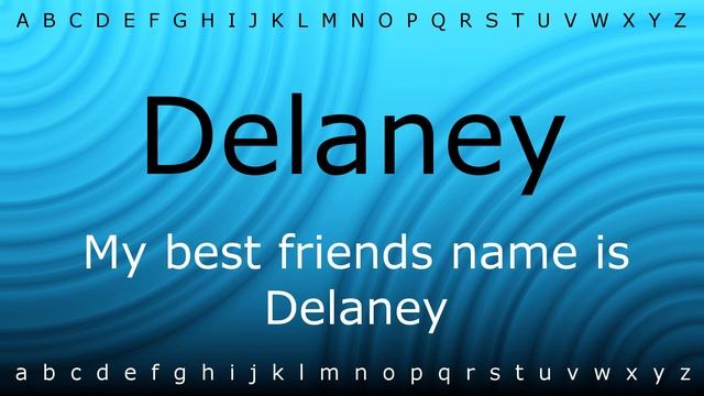 How to pronounce 'Delaney' with Zira.mp4 смотреть онлайн