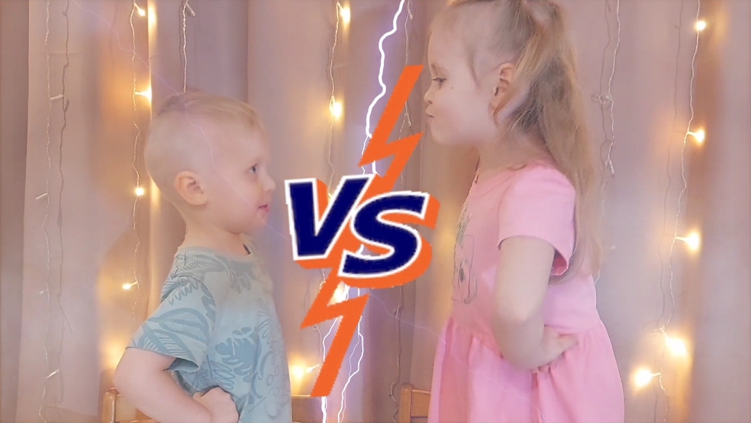 Утонет или Всплывёт🍌🍎🥕🍅🧅Битва сестры и братика⚡️ смотреть онлайн