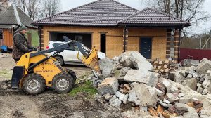 Мы покрасили дом. Обзор краскопульта BRAUNDORF TurboPaint HVLP-35. Стройка продолжается.