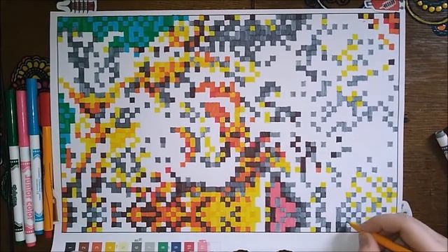 Color quest. Tiger. Цветовой квест. Тигр смотреть онлайн