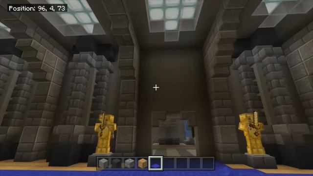 Minecraft:Star Wars Jedi Temple Interior build Tutorial смотреть онлайн