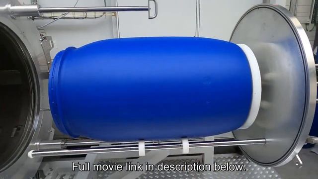 L-ring drums: plasma coater DPC133 creates a barrier on plastic drums смотреть онлайн
