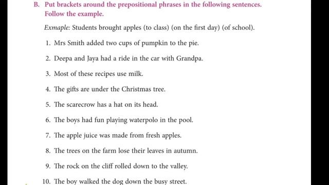 Great fun with Grammar|| lesson-12|| Preposition and prepositional phrases|| Solution|| Class-8|| смотреть онлайн