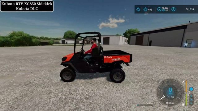 Kubota RTV-XG850 Sidekick | New DLC | Farming Simulator 22 смотреть онлайн