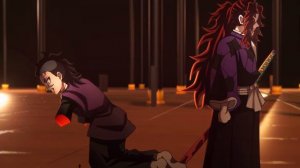 Genya Vs Kokushibo Full Animated 4K | Demon Slayer