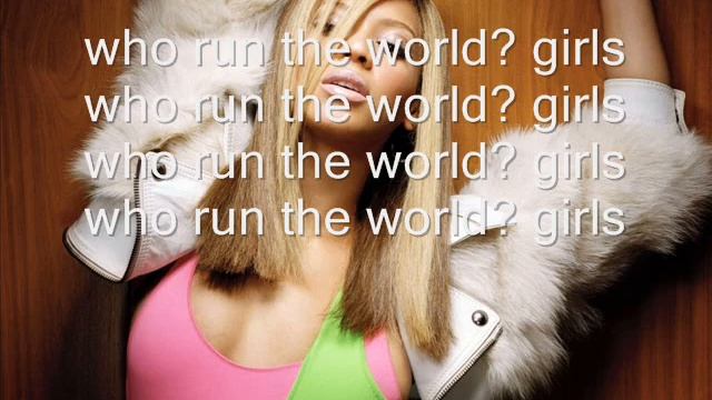Run The World (Girls) - Beyonce - Lyrics