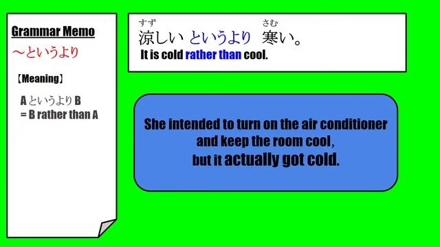 【JLPT N3】Grammar #22 ～というより （toiuyori） смотреть онлайн