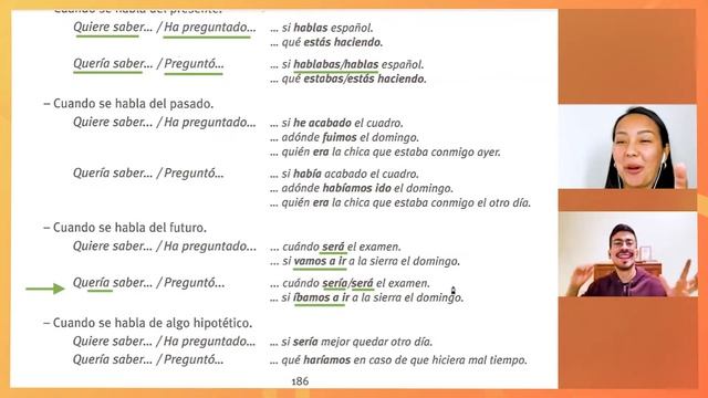 89 📖 Estilo indirecto (2): Me preguntó dónde vivía 🇪🇸 Gramática de uso del Español смотреть онлайн