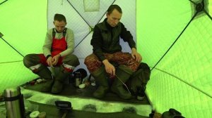 Ловля окуня на мормышку.