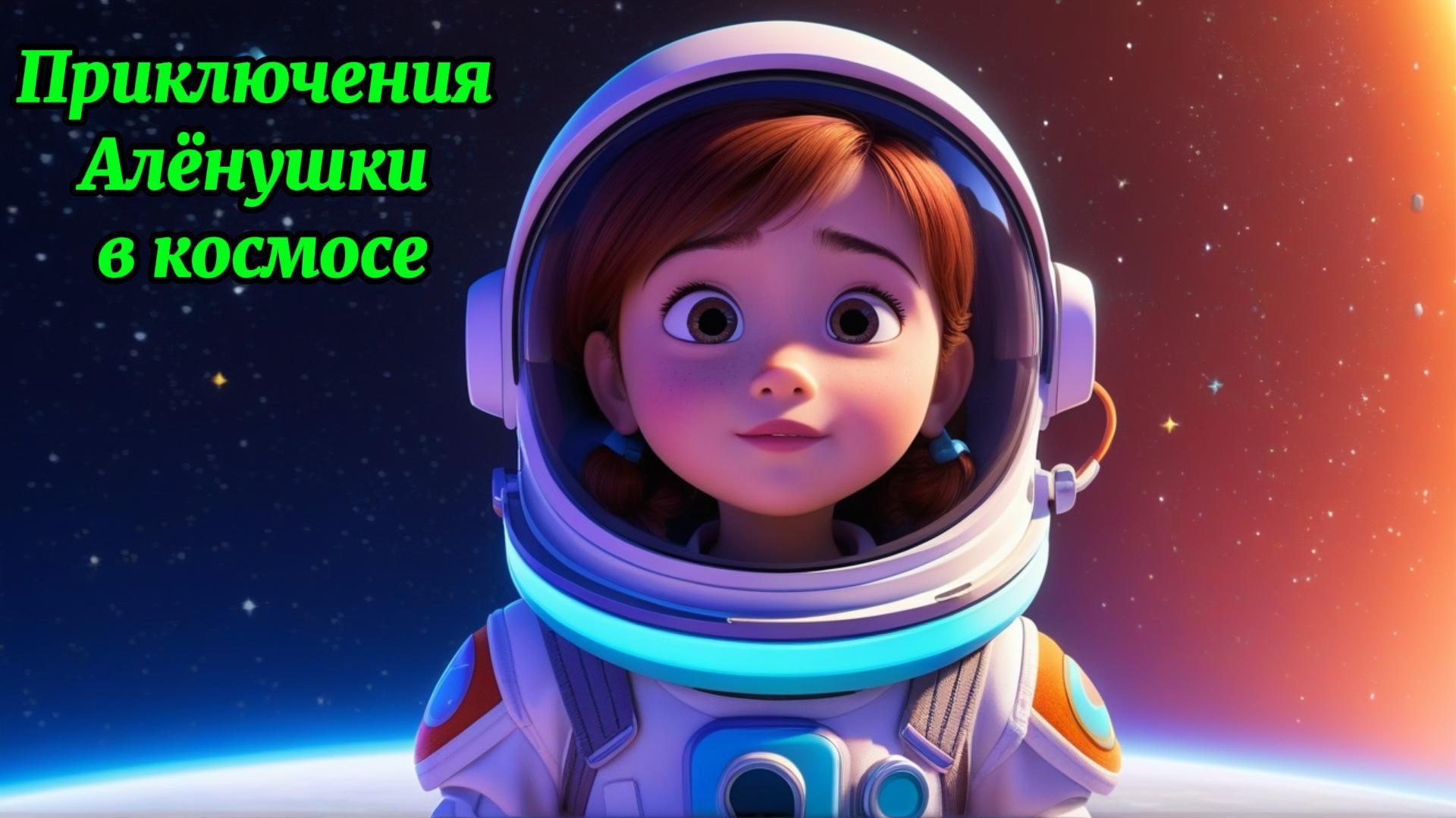 Приключения Алёнушки в космосе | Детские приключения онлайн | Сказки для малышей | аудиосказка смотреть онлайн
