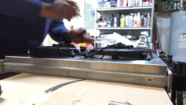 1980 Chevy Caprice - Mounting 12” Electric Fan assembly to Radiator and Installing in car, Part 4. смотреть онлайн