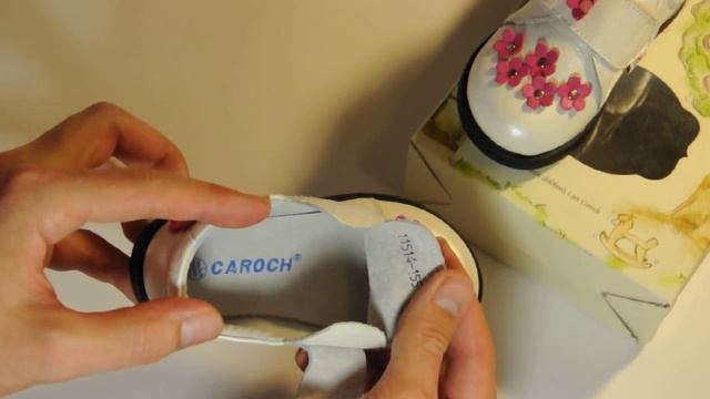 Ботинки для девочки Caroch C-11514WH смотреть онлайн