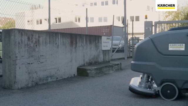 Crash test στην Karcher Μηχανή πλύσης-στέγνωσης δαπέδων BD 80 100 W Classic Bp смотреть онлайн