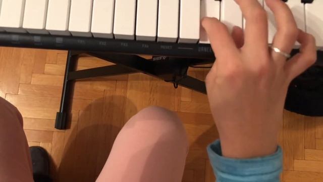 Piano beginner ’Hey Pippi Langstrumpf’ смотреть онлайн