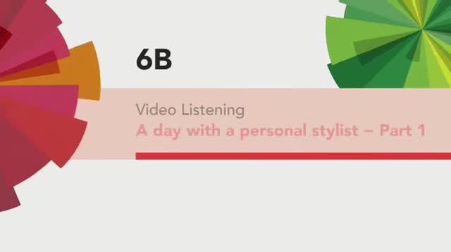 English File Intermediate 6B PERSONAL STYLIST PART 1 смотреть онлайн