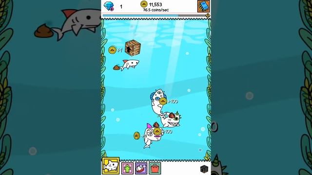 Shark Evolution - Clicker Game - Android Gameplay GamePlayTV