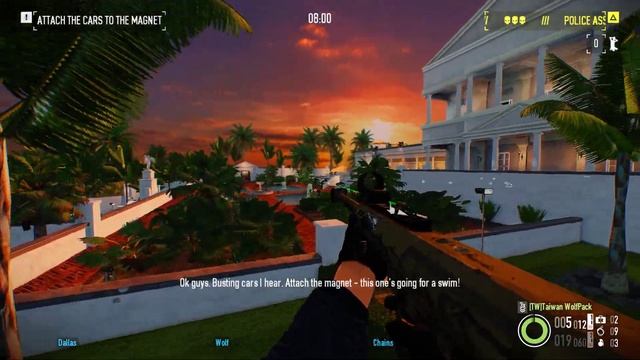 "PSYCHO STYLE" Payday 2 Scarface Mansion｜Overkill Loud Gameplay смотреть онлайн