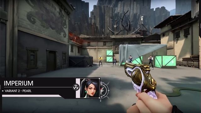 All Variants - Imperium Operator, Vandal, Judge, Sheriff, & Dragon Blades Valorant In-Game Showcase смотреть онлайн