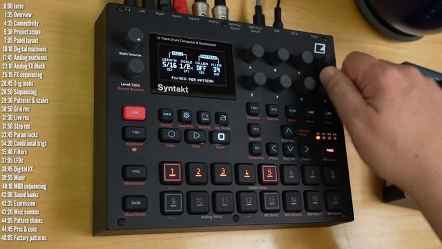 Elektron SYNTAKT Review & Full Tutorial // All 32 Factory Patterns Too