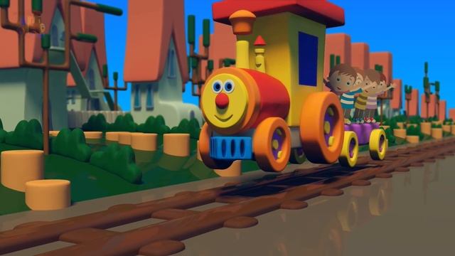 Going To The Zoo + More Kids Rhymes by Ben The Train смотреть онлайн