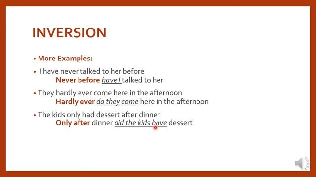 English Tips - INVERSION смотреть онлайн