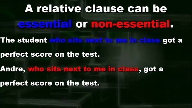 Relative Clauses