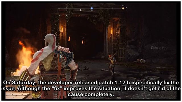God of War 1.12 patch makes text a bit easier to read смотреть онлайн