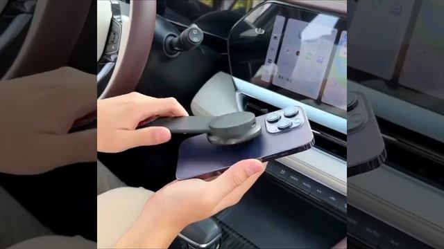 Автомобильное беспроводное магнитное зарядное устройство смотреть онлайн