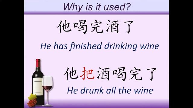 HSK 3 Lesson 11 Grammar 1 把 [ Ba ]  (part 1)