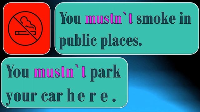 Modal verbs. Have/Has to/Had to. Must/ Mustn`t. Needn`t. Should/ Shouldn`t. Use with examples. смотреть онлайн
