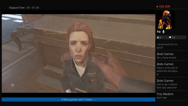 Dishonored 2:Free trial part 5 ps4 gameplay смотреть онлайн