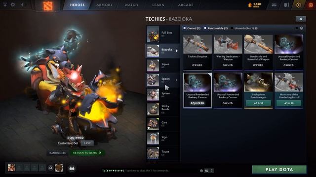 Dota 2 Frostivus - Techies Unusuals All Effects Preview | Frostbloom, Snowdrift & Candy Caster смотреть онлайн