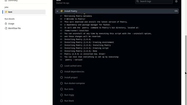Демонстрация работы github actions ci смотреть онлайн