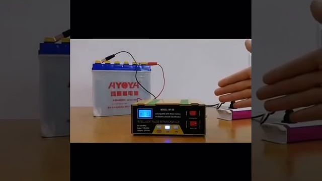 Rons Auto Charger Aki 12V24V 6-105Ah MF-2B Smart Battery Charger Mobil Motor Truk смотреть онлайн