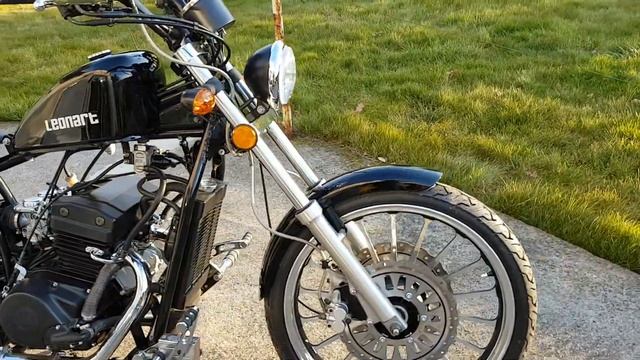 Moto LEONART bobber 125 cc смотреть онлайн