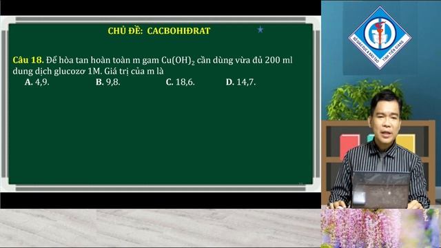 ÔN THI TỐT NGHIỆP: TIẾT 4 CACBOHIĐRAT (PHẦN 2) смотреть онлайн