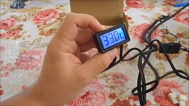 XSPC LCD TEMPERATURE SENSOR V2 BLUE unboxing смотреть онлайн
