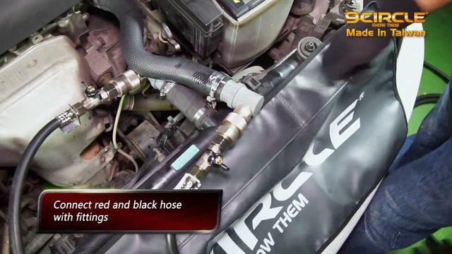 〖 9CIRCLE 〗Coolant quick exchange machine - Exchange coolant from radiator upper hose【9CL-75600】 смотреть онлайн