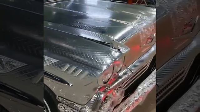 1958 Chevrolet Impala, Engraved Metal Paint. 🚗 Крылатая фраза «Автомобиль — не роскошь, а средство смотреть онлайн