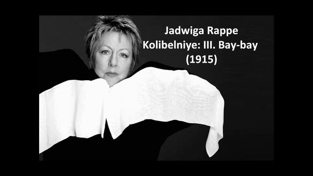 Jadwiga Rappe: The complete "Kolibelniye" (Stravinsky) смотреть онлайн