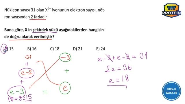 TYT PROTEİN 1 Çözümleri - Fen Bilimleri смотреть онлайн